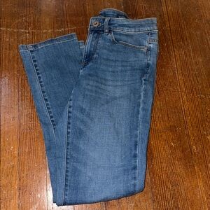 J. Jill Women's Boyfriend Straight Leg Jeans Ankle - Blue Size 6P (petite)